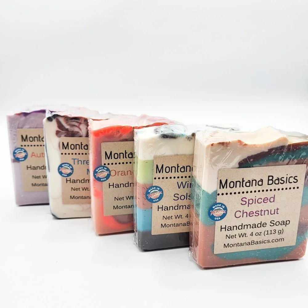 #7 Handmade Soap Set - Set of Five Handmade Soaps
